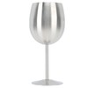 Stainless Steel Stem Wine Glasses Durable 304 Stainless Steel Wine