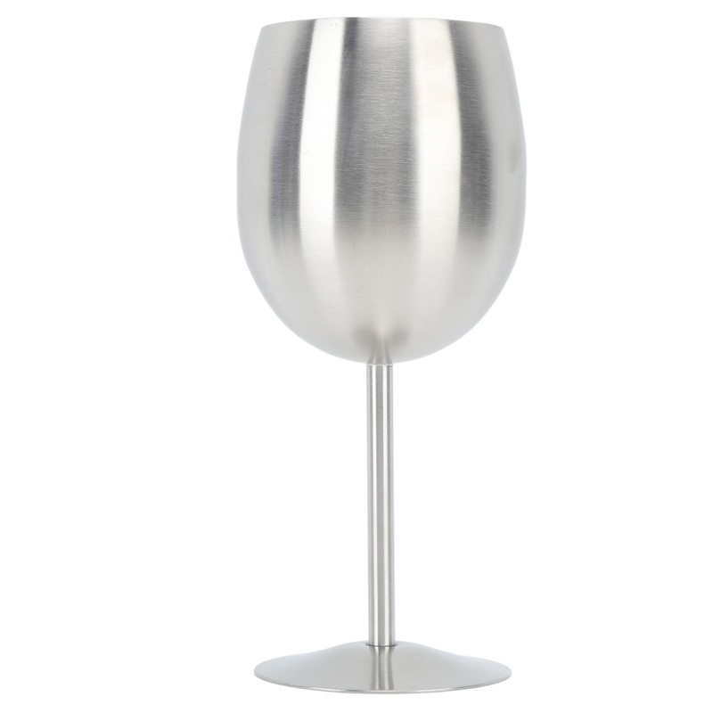 Stainless Steel Stem Wine Glasses Durable 304 Stainless Steel Wine