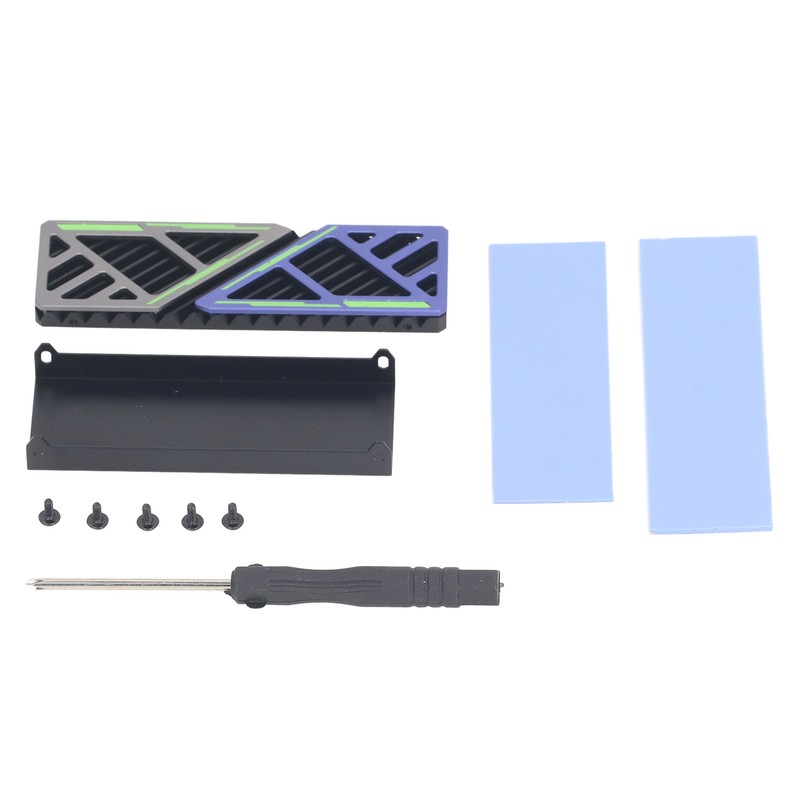 M.2 2280 SSD Heatsink Aluminium Alloy Fast Heat Dissipation M.2