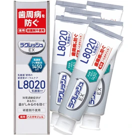 ジェクス 【まとめ買い】ラクレッシュ EX 薬用ハミガキジェル 80g×6個セット 医薬部外品 ホワイトニング効果 知覚過敏緩和 歯周病 高濃度フッ素配合