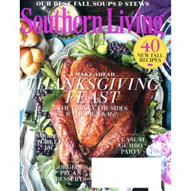 Southern Living Magazine November 2015 - Thanksgiving Feast
