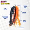 C&H, King Buster Lure, Blue/White Skirt, 1/8 oz / 3.5