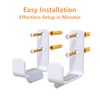 Ironing Board Holder Wall Mount White, Stainless Steel Ironing Board