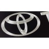 BLVD Toyota Car Tag Diamond Etched Aluminum Engraved Vanity Front