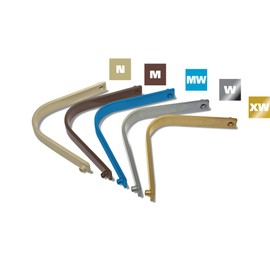 PDS XCH Gullet Plates - Size:Wide Color:Silver