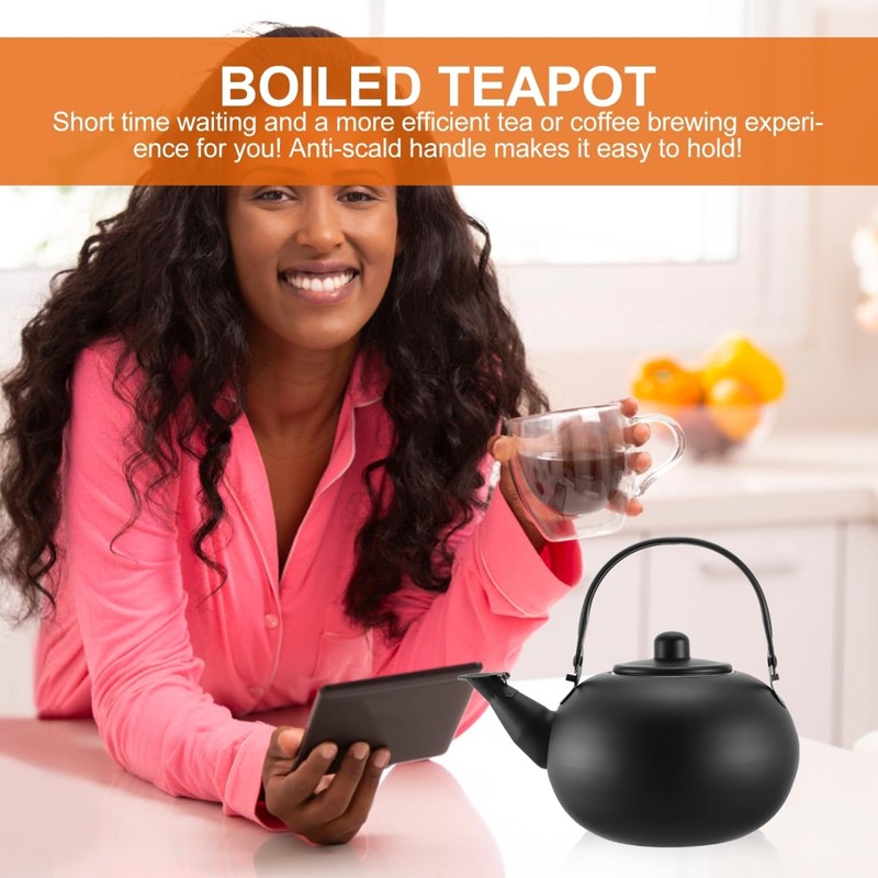 Cabilock Tetera de Acero Inoxidable - Tetera Silbadora con Filtro