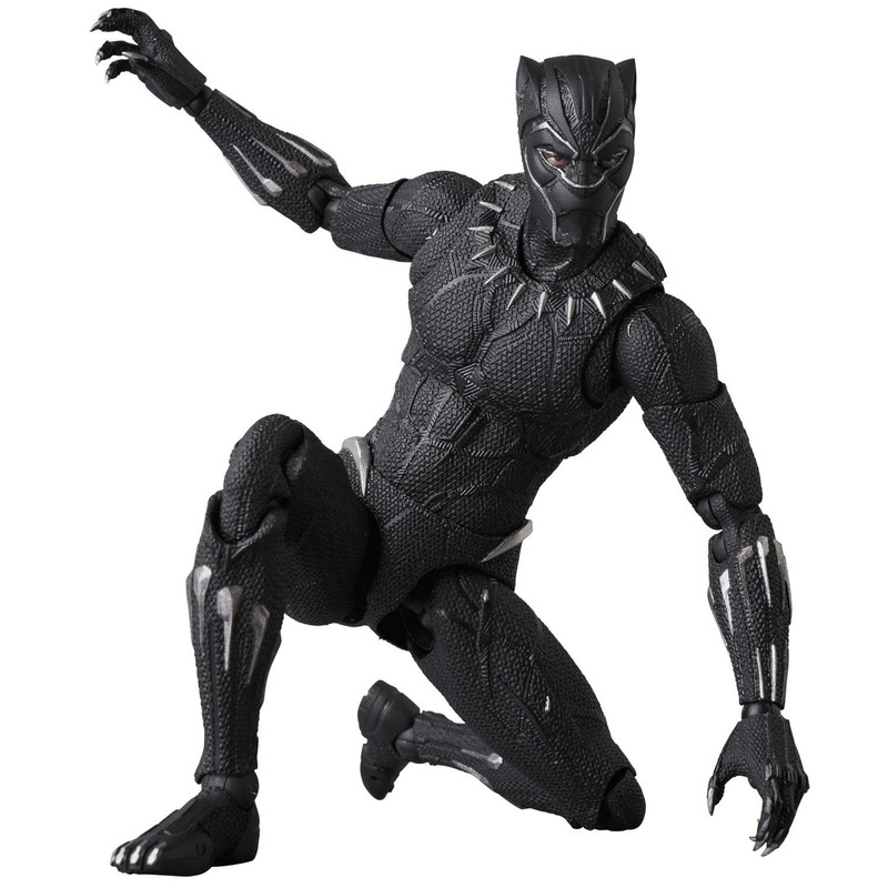 MAFEX No.091 Black Panther, Total Height: Approx. 6.3 inches (160