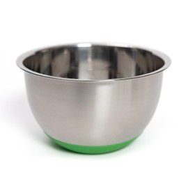PURE Stainless Steel Bowl - 2.5 Liter Stainless Steel Bowl for Mixing - Stainless Bowl Mixing Bowl for Kitchen - 8.5 x 5-inch Metal Bowl for Juicing