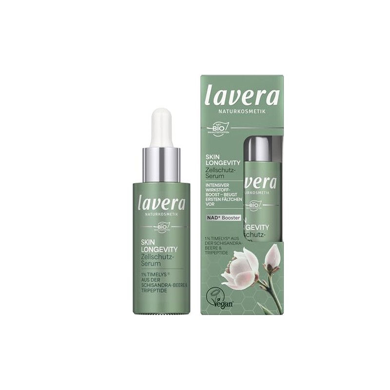 lavera Skin Longevity Cell Protection Serum - Face Serum with