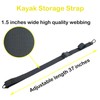 Heavy Rope Hoist Stainless Steel Pulley System with Storage Straps