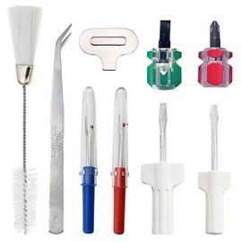 9 PCS Sewing Machine Cleaning Kit, Repair Machine Sewing Accessories Household Sewing Machine Double Head Cleaning Tool to Boost Machine Sewing Performance