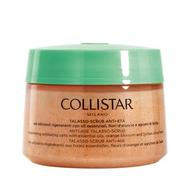 Collistar Talasso-Scrub Anti-Età Sali Esfolianti Agrumi di Sicilia, Sali Esfolianti Rigeneranti con Oli Essenziali, Fiori d'arancio e Agrumi di Sicilia, 700 g