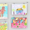 ZODIRISE Art Display for Kids Artwork, 10ft Picture Hanging Wire