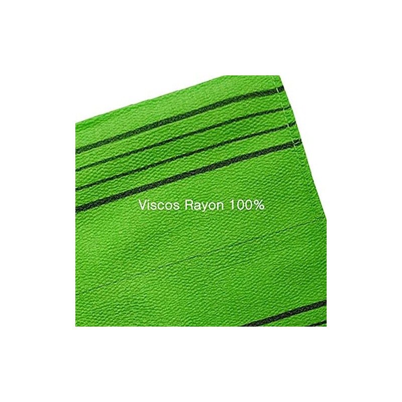Guante Exfoliante Corporal NOPIGO Verde - Manopla de Rayón para