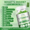 Oakevlp Liposomal L-Theanine 1200mg Gummies,Complex Magnesium GABA,5-HTP,Ashwagandha etc for Calm,