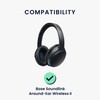 kwmobile Replacement Earpads Compatible with Bose Soundlink Around-Ear Wireless II