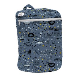 Kanga Care Wet Bag Seam Sealed Waterproof 3D Dimensional for Baby Cloth Diapers, Travel, Beach, Pool, Gym, Swim | Wander