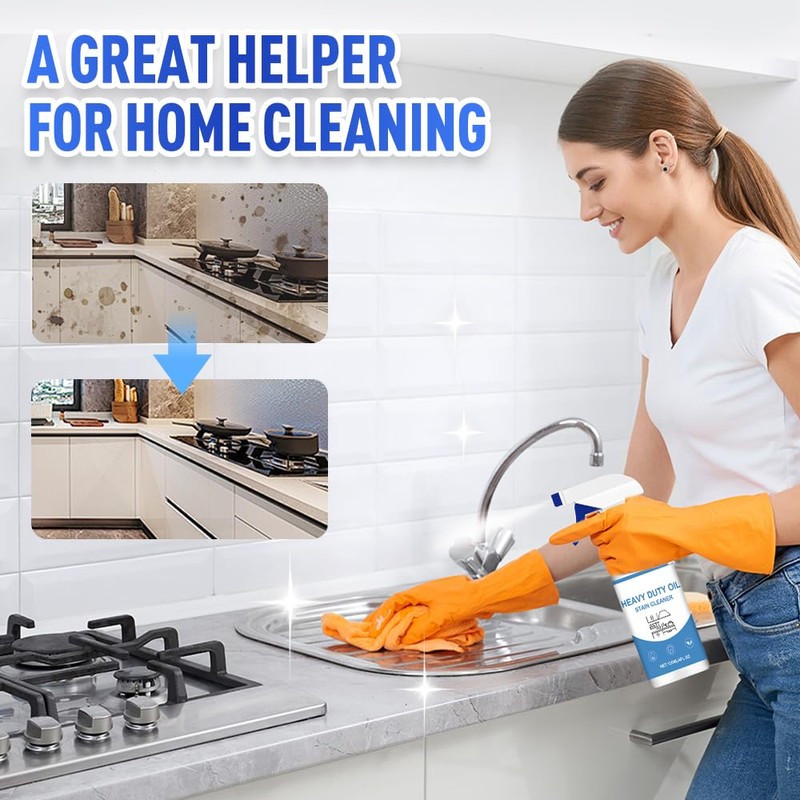 Rewdut Rewdut Heavy Duty Kitchen Degreaser Cleaner Spray, 120 ML