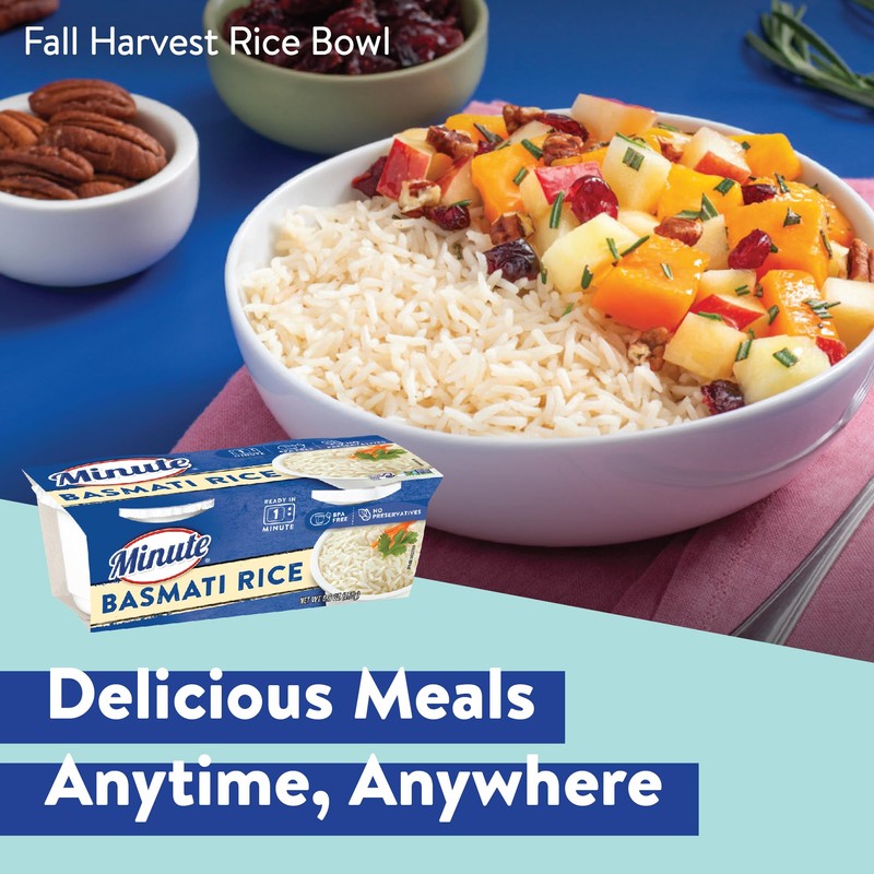 Minute Ready-to-Serve Basmati Rice, Microwavable Rice Cups, 8.8-Ounce Cups (Pack