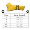 Dog Raincoat with Reflective Bar, Rain/Water Resistant, Adjustable Vest -