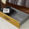 Texture® Brand - Rolling Under Bed Storage Drawer - Driftwood