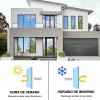 Película Espejo Privacidad Para Ventana Antirayas 10m X 75cm