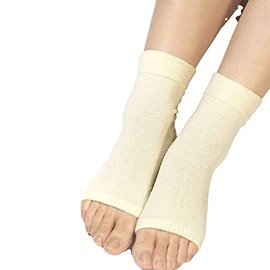 Sun Knit 836 Full Surface Slippery Socks, For Sleeping, Thin, Silk, Heel + Soles, Moisturizing, Exfoliating Soles, Free