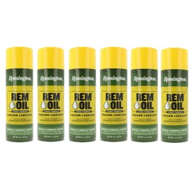 6 Pack Rem Oil Spray 4 Oz Gun Oil and Cleaner - 6/4 Oz Rem Oil Spray Gun Oil Aerosol, Clp Gun Cleaner.