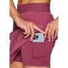 RBX Active Plus Size Fashion Skort for Women, Long Length
