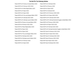 Tusk UTV Scissor Jack Kit For POLARIS RZR Pro XP 4 Sport 2020-2024