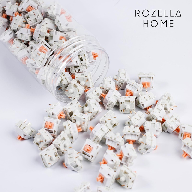 ROZELLA HOME Holy Panda Mechanical Keyboard Switch, 3Pin, 67g Extended