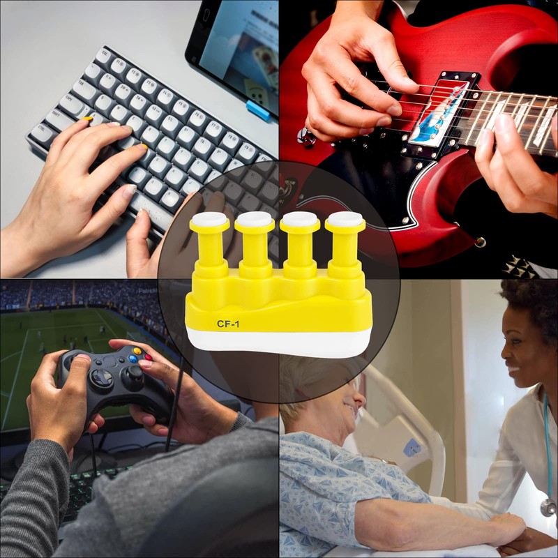 Musiin Finger Strengthener for Guitar Players Finger Resistance Training, Guitar