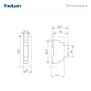 Theben 5410130 DIMAX 541 plus E I Universal Dimmer I