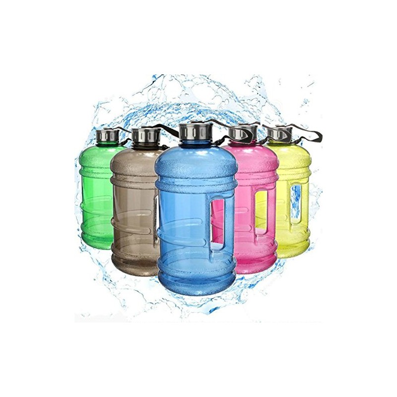 icase4u 2.2L BPA Free Sport Water Bottle Durable & Extra