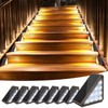 AUDLES 8 Pack Solar Stair Lights, Outdoor Step Lights with