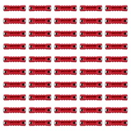 VooGenzek 50 Pieces 16A Continental Ceramic Torpedo Fuses Replacement Kit, Torpedo Fuse Fuses, European Car Fuse, for Vintage Cars
