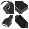 Coliao 5pcs 2 AA Battery Holder USB Female Socket 2