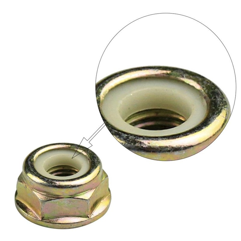 jiujiudefeiji 2 Pieces Left Hand Thread Nut 22 * 11mm