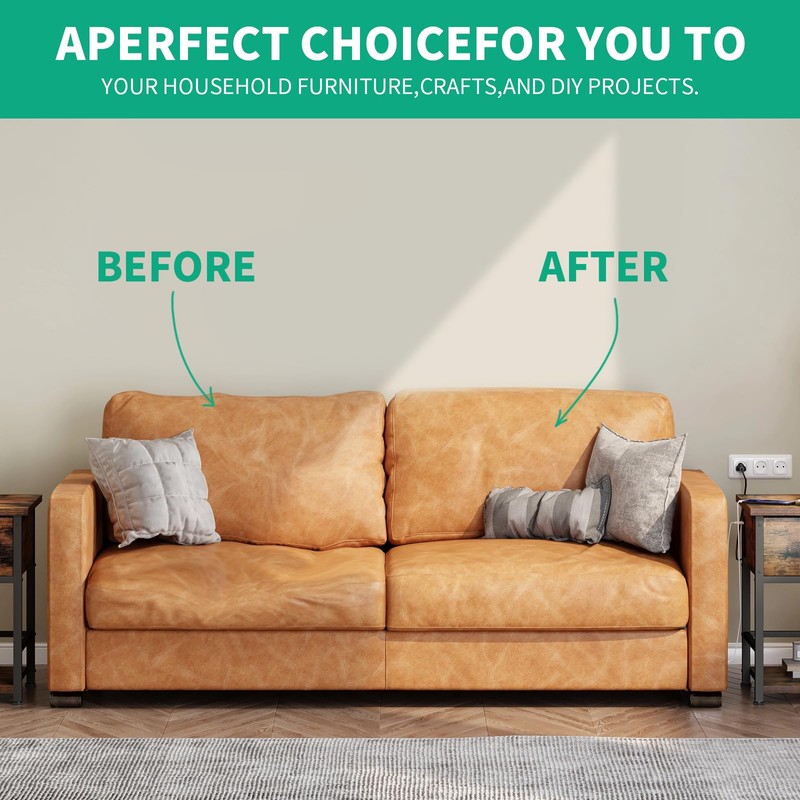 HOMBYS Memory Foam Couch Cushion Replacement, High Density Upholstery Foam