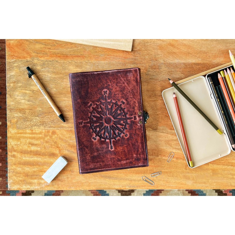 Gusti Leather A5 Leather Notebook Book Diary Sketch Book Photo