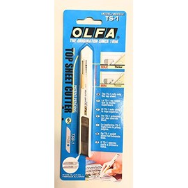 Olfa Precision Cutting Blade with Integrated Spring to Stabilize Cutting Pressure on Blade Used for Cutting TS-1