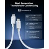 Cable Matters [Intel Certified] 80Gbps Thunderbolt 5 Cable with up