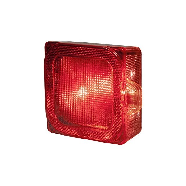 RIGID HITCH INCORPORATED Red L.E.D Square Trailer Tail Light -