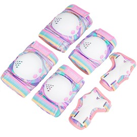 Kids/Youth Knee Pad Elbow Pads Guards Protective Gear Set for Roller Skates Cycling BMX Bike Skateboard Inline Skatings Scooter Riding Sports