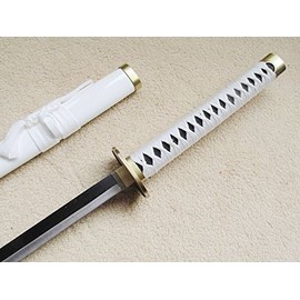 S2667 ANIME ONE PIECE RORONOA ZORO WADO ICHIMONJI SWORD GUN METAL BLADE 41.5"