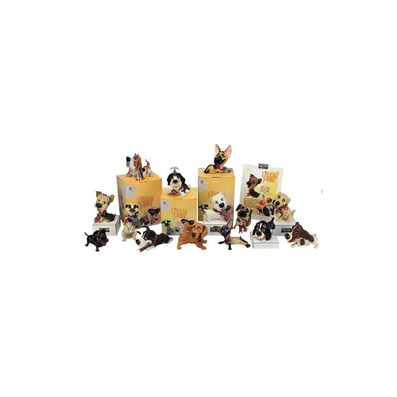 Little Paws 3068 Cooper Black Labrador Figurine