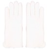 isotoner womens Stretch Fleece Glove - Microluxe Ivory One Size