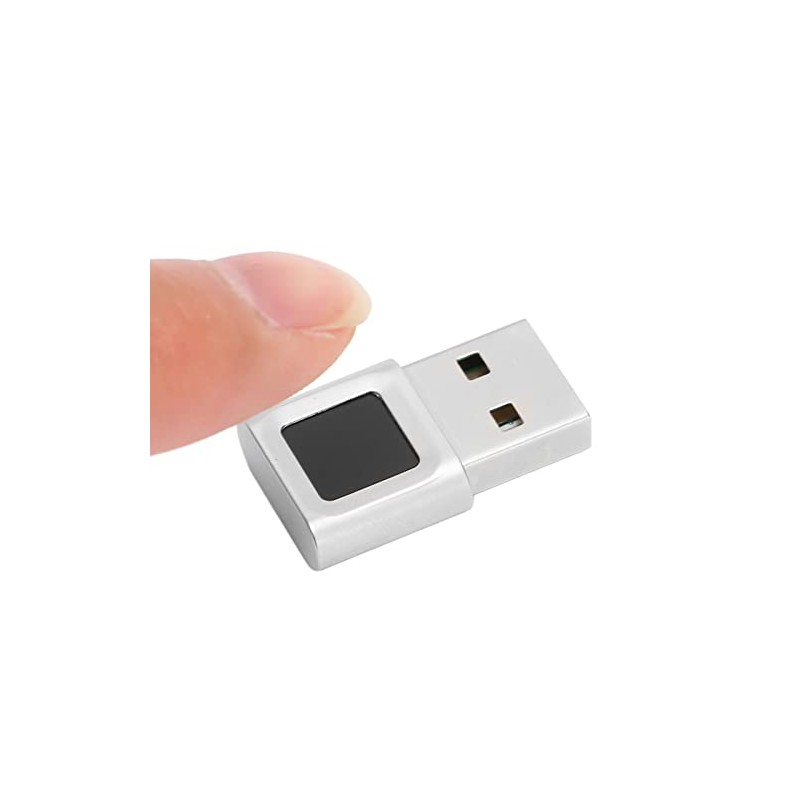 USB Fingerprint Reader,Multi Finger 360 Degrees Touch Fast Matching High