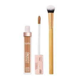 tarte creaseless creamy concealer duo for flawless coverage - makeup:_44H tan honey