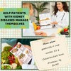 LAZTZQ Set 3 Kidney Friendly Food List Chart, Kidney Disease